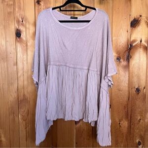 Elegant Mauve Women's Top